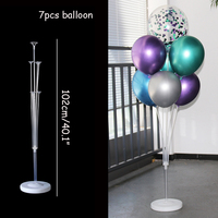 7/11/19 rury uchwyt na balon balony kolumna stojąca balon do konfetti dzieci Birthday Party Baby Shower materiały do dekoracji ślubnych 4